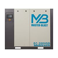 Передвижной компрессор Master Blast EC-200 VSD